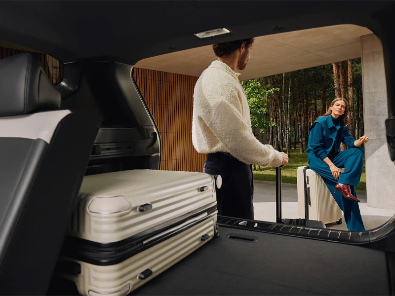 novo kia ev5 bagageira